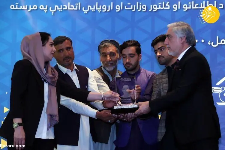 (تصاویر) بهترین خبرنگار سال ۱۴۰۰ در افغانستان