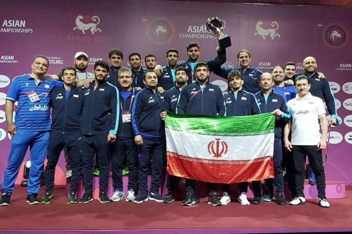 آزادکاران ایران بر بام قاره آسیا
