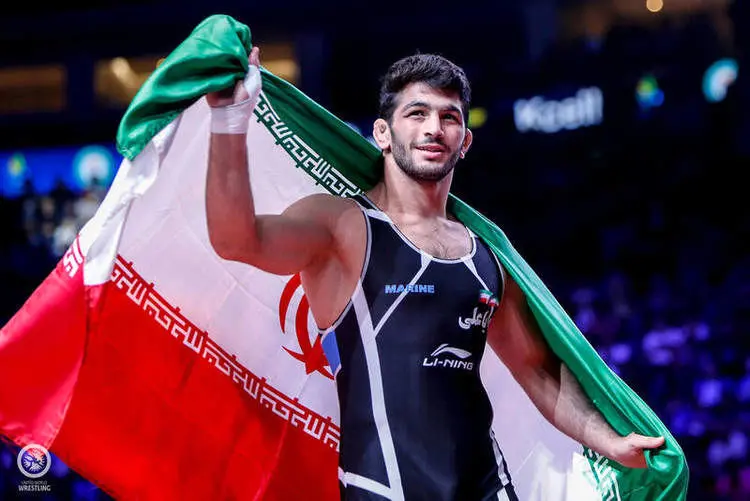 تمجید اتحادیه جهانی کشتی از سوپراستار ایرانی