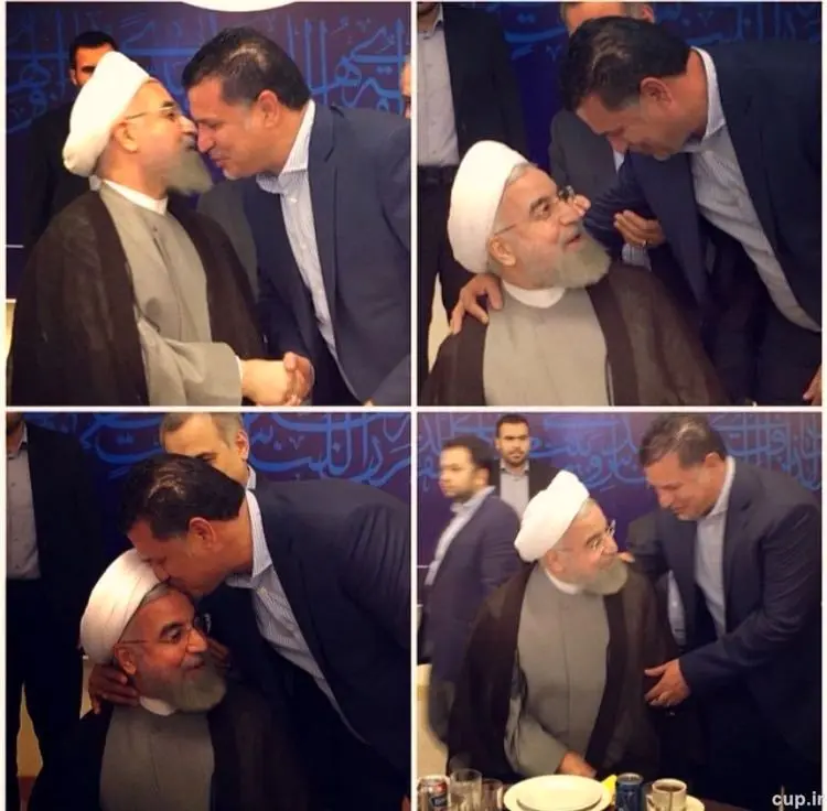 ‌دایی – روحانی؛ از بوسه بر پیشانی تا انتقاد کرونایی