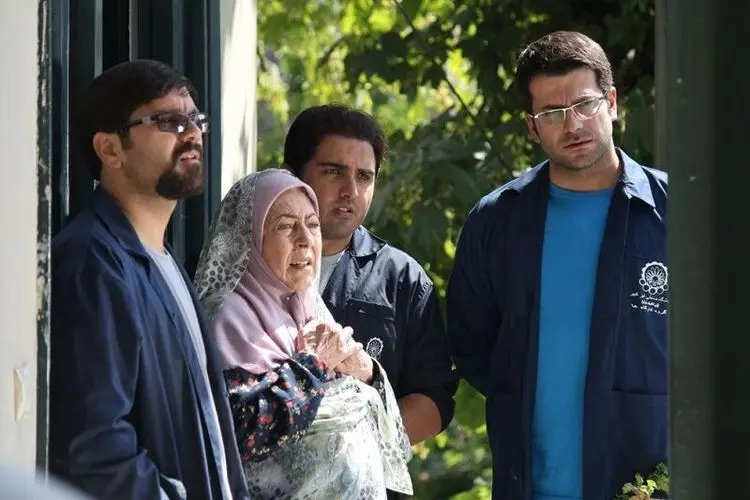 عکسی حاشیه‌ساز از پشت‌صحنه «بچه مهندس»