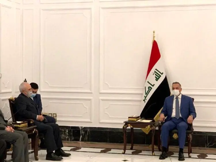 دیدار ظریف با نخست وزیر عراق