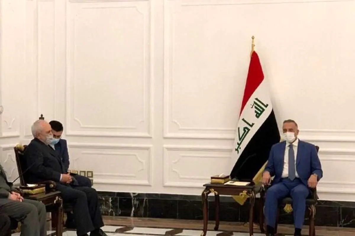 دیدار ظریف با نخست وزیر عراق