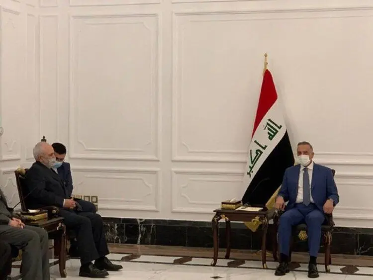 دیدار ظریف با نخست وزیر عراق