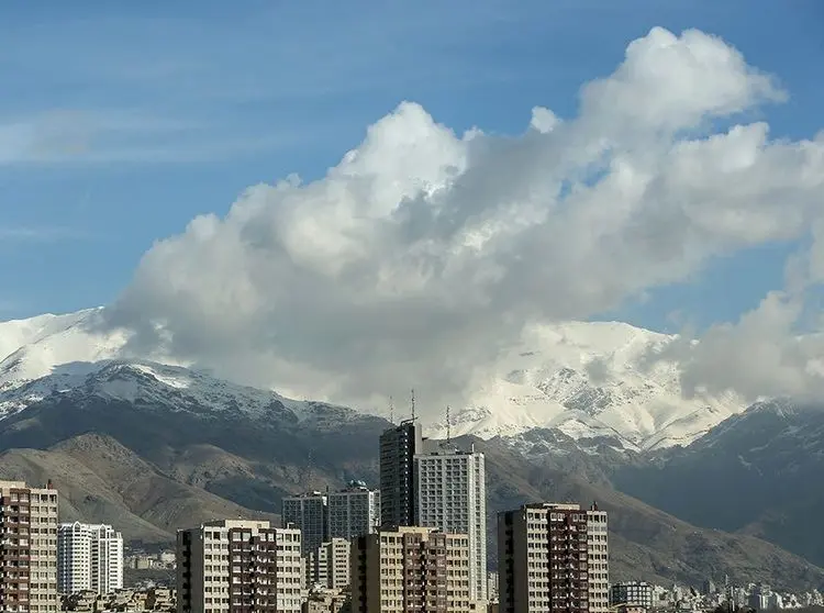 شاخص کیفیت هوای پایتخت امروز سه‌شنبه ۲۴ فروردین