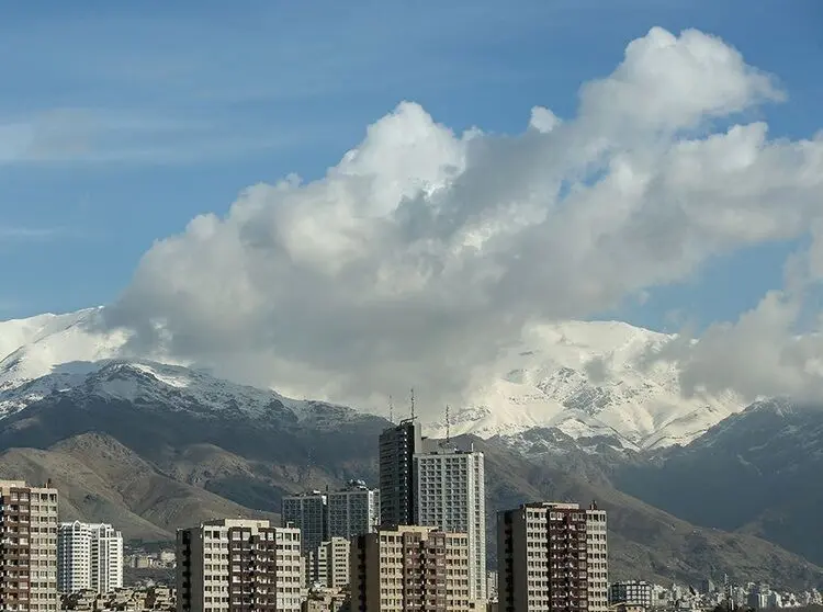 شاخص کیفیت هوای پایتخت امروز سه‌شنبه ۲۴ فروردین