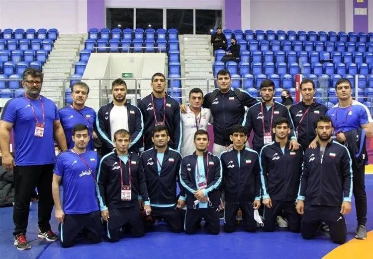 کشتی ایران طلایی شد