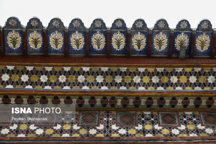 (تصاویر) عمارت «چهل‌ستون»