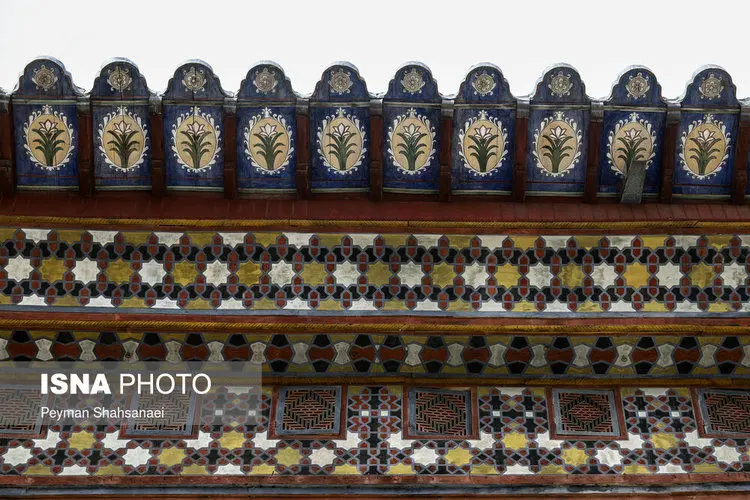 (تصاویر) عمارت «چهل‌ستون»