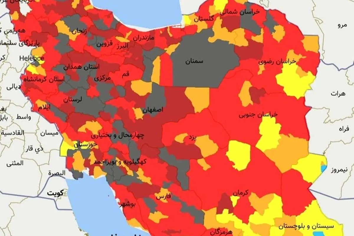 رنگ‌بندی شهرها؛ اختلاف تازه وزارت بهداشت و ستاد کرونا