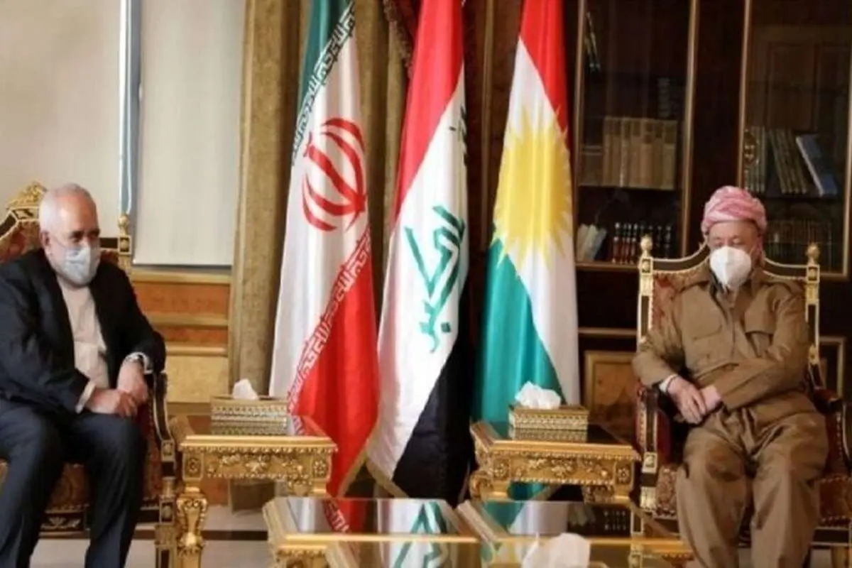 در دیدار ظریف با رهبر حزب دمکرات کردستان عراق چه گذشت؟
