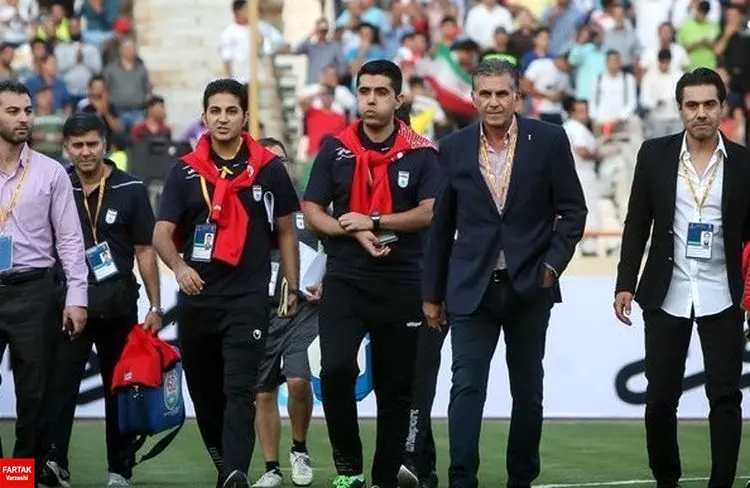 (عکس) پای کی‌روش به برنامه لیگ باز شد!