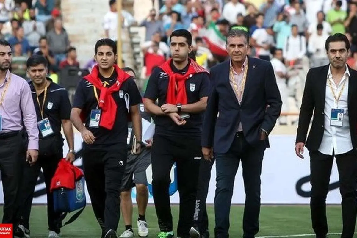 (عکس) پای کیروش به برنامه لیگ باز شد!