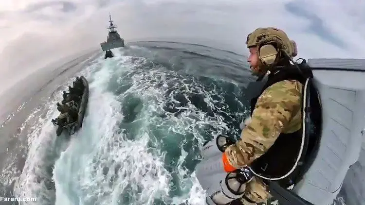 (ویدئو) استفاده نیروی دریایی آمریکا از جت‌پک
