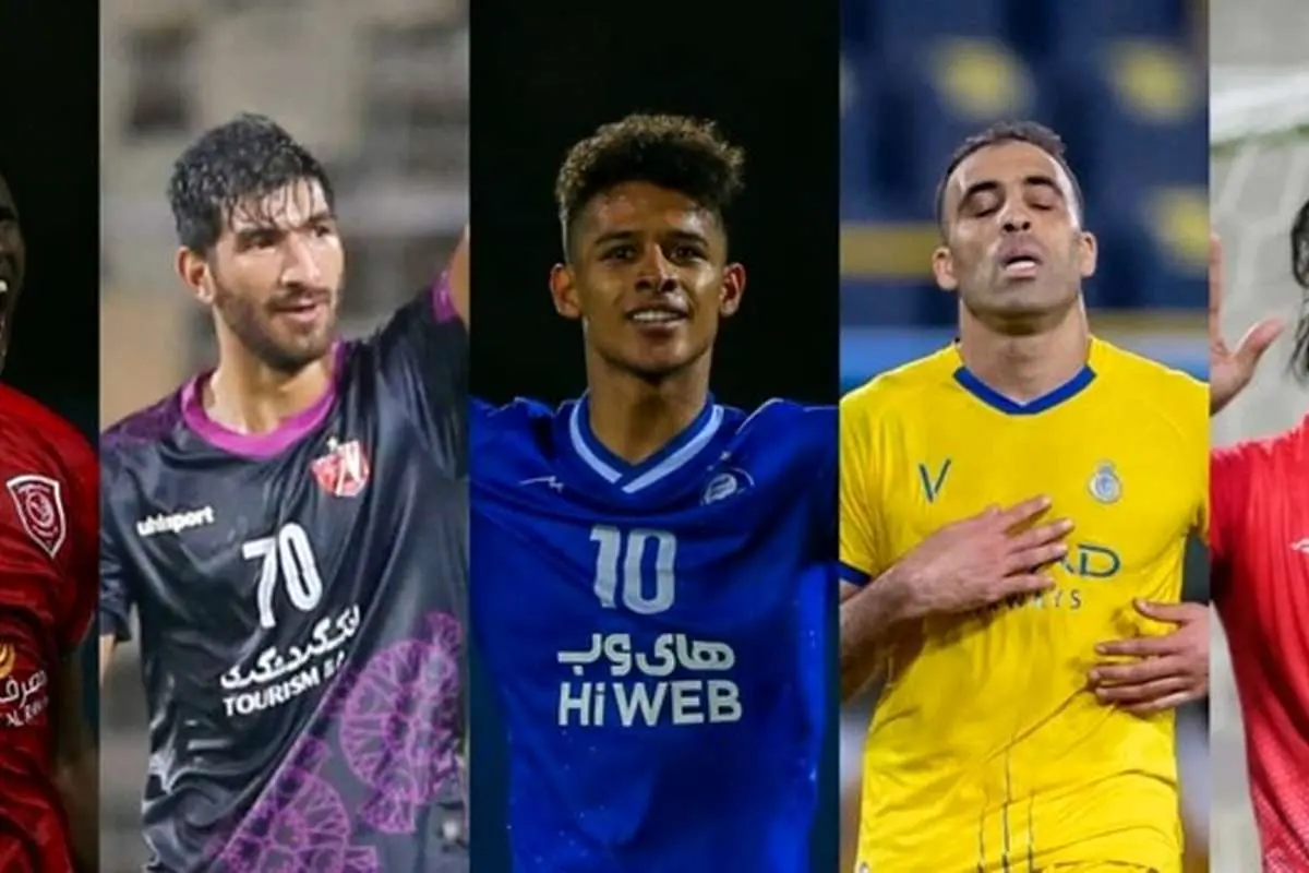 رقابت مهاجمان پرسپولیس، استقلال و تراکتور برای زیباترین گل لیگ قهرمانان