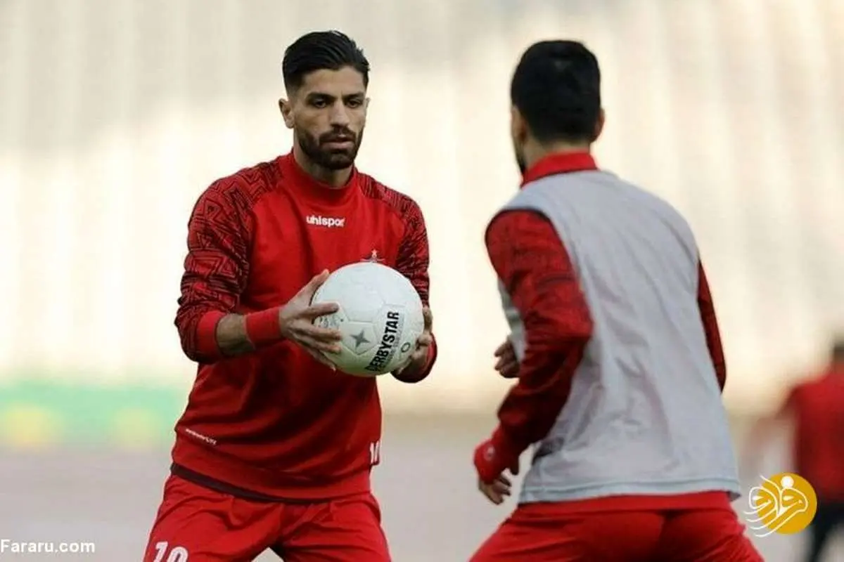 هافبک پرسپولیس در آستانه محرومیت از دربی