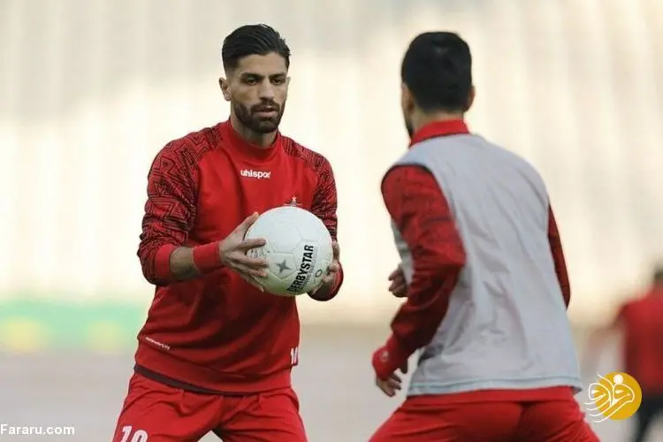 هافبک پرسپولیس در آستانه محرومیت از دربی
