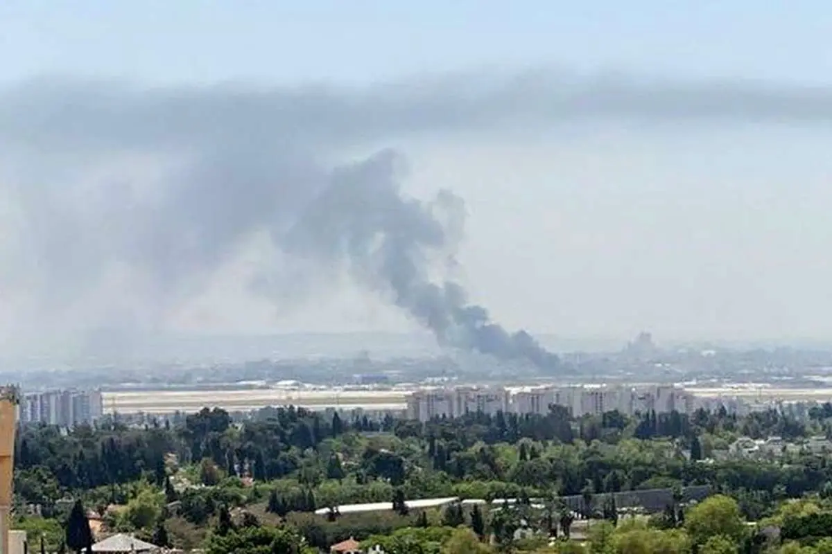 آتش‌سوزی گسترده در حوالی کارخانه صنایع جنگی اسرائیل