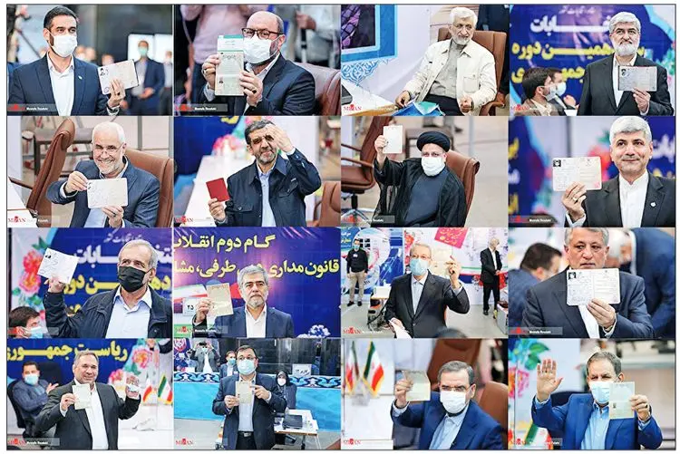 دست راست کاندیدا‌های انتخابات ۱۴۰۰