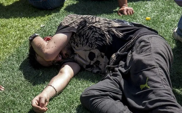 (تصاویر) جمع آوری معتادین متجاهر