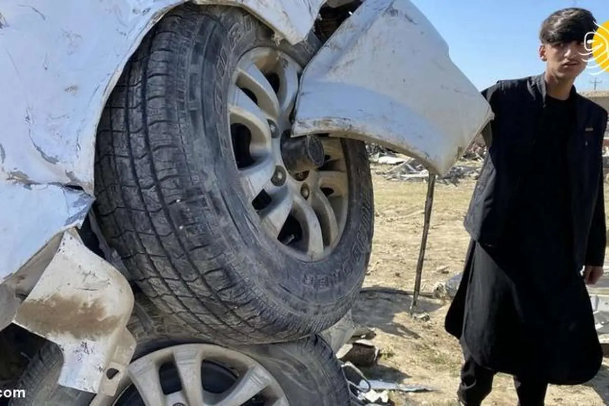(تصاویر) فروش تجهیزات نظامی ارتش آمریکایی در افغانستان به عنوان آهن کهنه