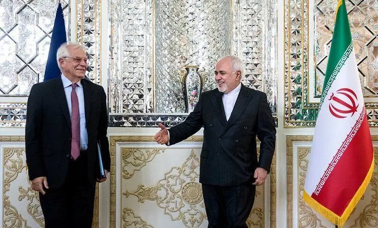 رایزنی ظریف و بورل درباره "پیشرفت‌های قابل توجه" در مذاکرات وین
