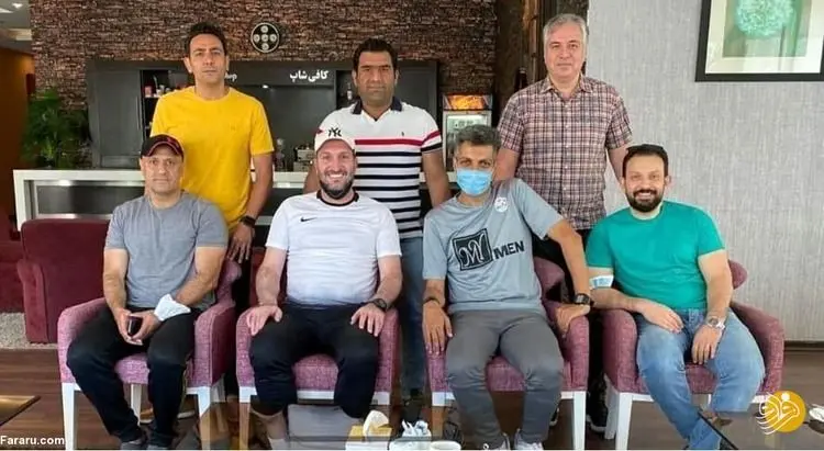 (عکس) ستاره سابق پرسپولیس مربی عادل فردوسی‌پور شد