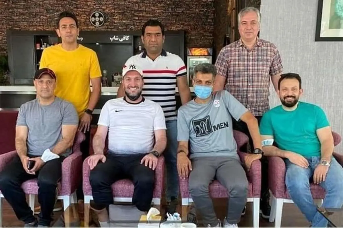 (عکس) ستاره سابق پرسپولیس مربی عادل فردوسیپور شد
