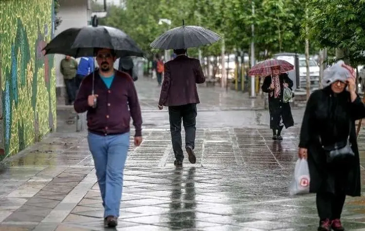هشدار هواشناسی نسبت به وقوع رگبار و رعد و برق در نقاط مختلف کشور