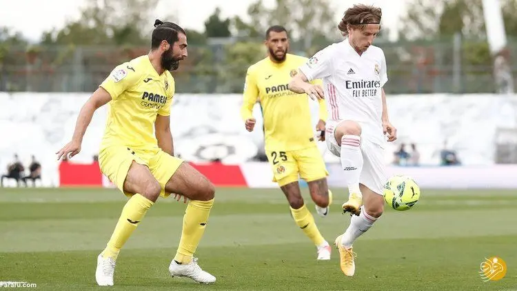 (ویدیو) خلاصه بازی رئال مادرید 2 - 1 ویارئال 1 خرداد 00