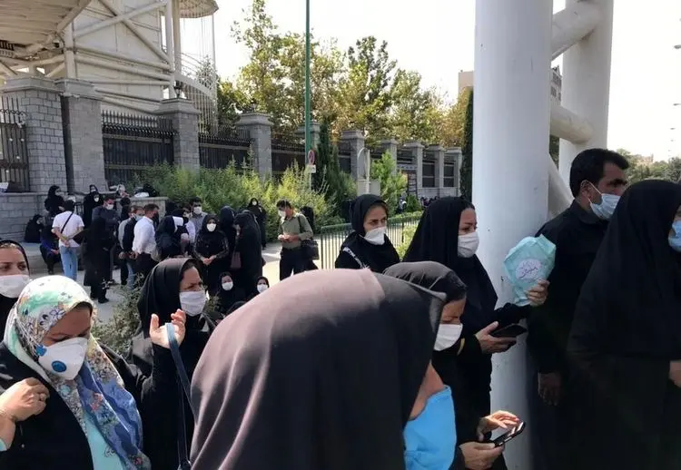 تجمع معلمان مقابل مجلس