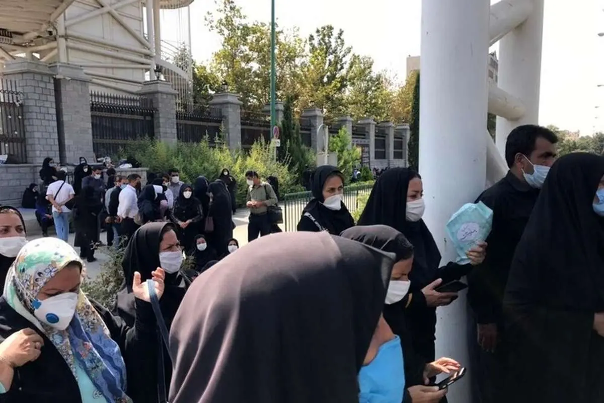 تجمع معلمان مقابل مجلس