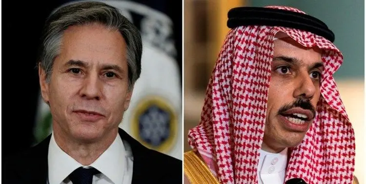 گفت‌وگوی تلفنی وزیران امور خارجه آمریکا و عربستان