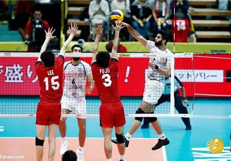 کار ایران در لیگ ملت‌های والیبال با باخت شروع شد