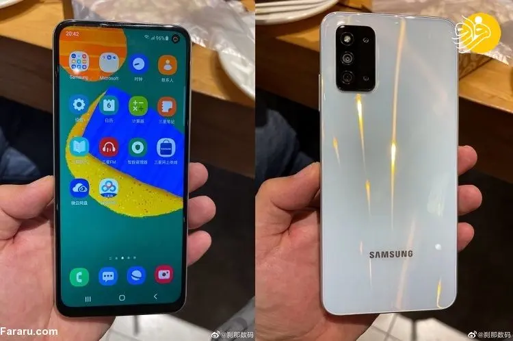 اولین تصاویر واقعی از گوشی Galaxy F52 5G