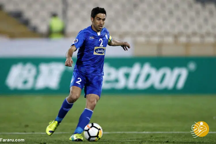 (عکس) کاپیتان استقلال با پیراهن پرسپولیس