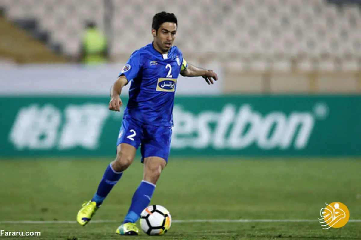 (عکس) کاپیتان استقلال با پیراهن پرسپولیس