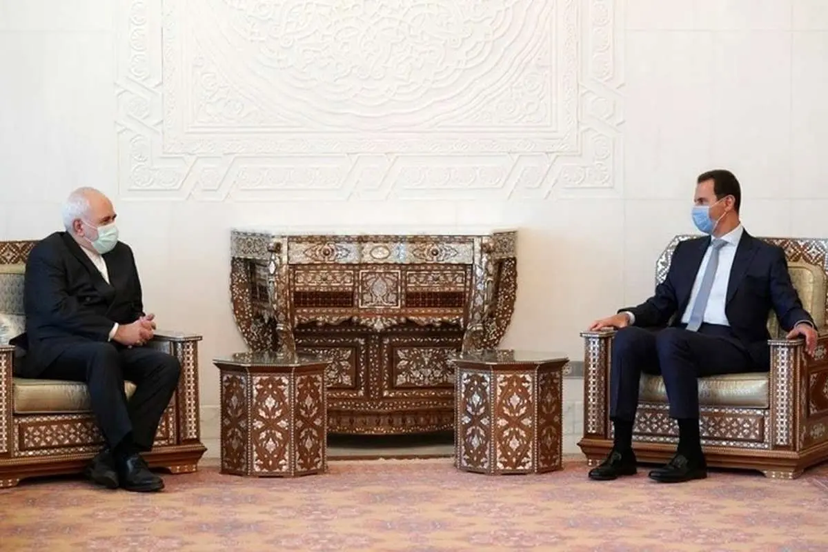 ظریف در دیدار با اسد: از انتخابات سوریه حمایت میکنیم