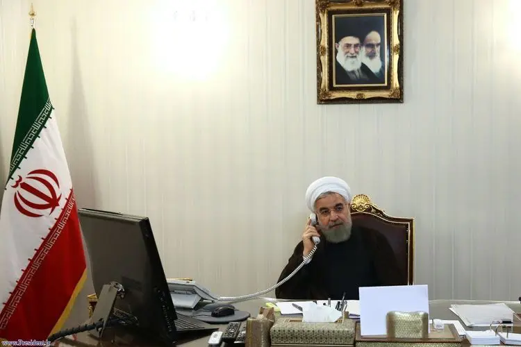 گفت و گوی تلفنی روحانی با امیر قطر