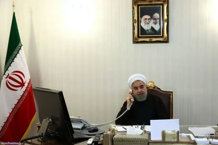 گفت و گوی تلفنی روحانی با امیر قطر