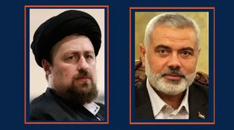 پیام سید حسن خمینی به اسماعیل هنیه