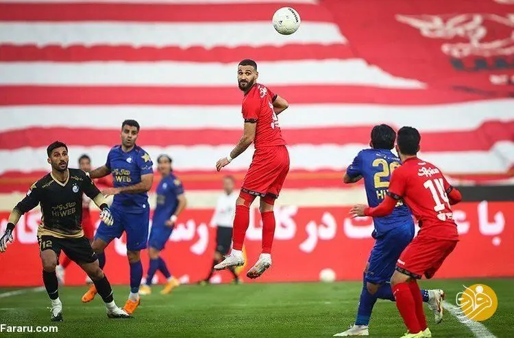 (عکس) حذف جنجالی ستاره پرسپولیس در پوستر استقلال برای دربی