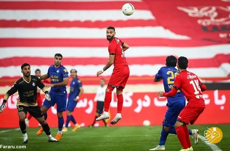 (عکس) حذف جنجالی ستاره پرسپولیس در پوستر استقلال برای دربی
