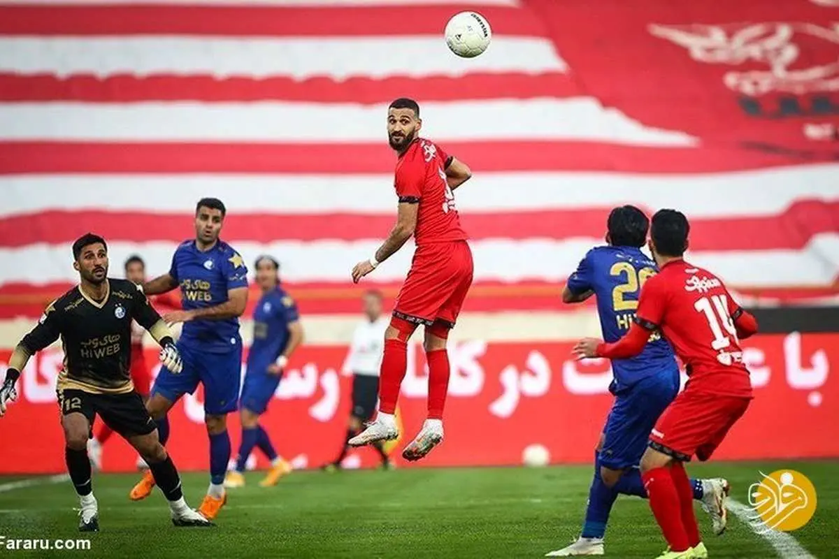 (عکس) حذف جنجالی ستاره پرسپولیس در پوستر استقلال برای دربی