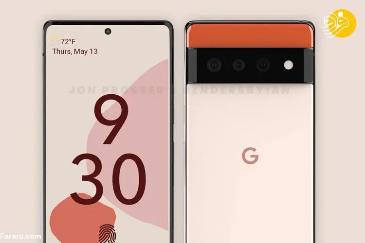 (تصاویر) گوشی Pixel 6 با طراحی فوق العاده گوگل