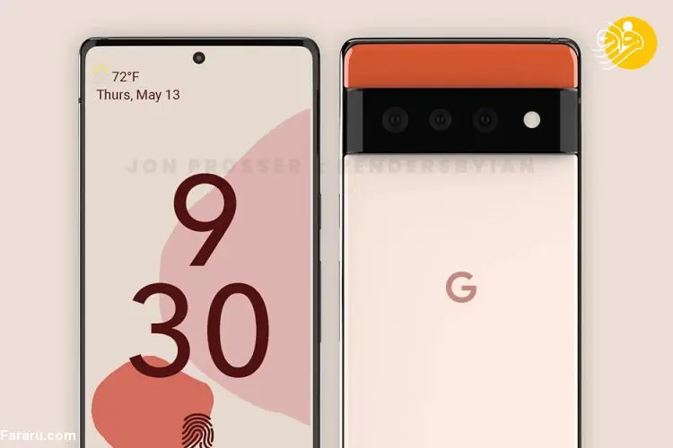(تصاویر) گوشی Pixel 6 با طراحی فوق العاده گوگل