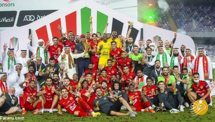 (عکس) قهرمانی الاهلی با سرمربی ایرانی الاصل