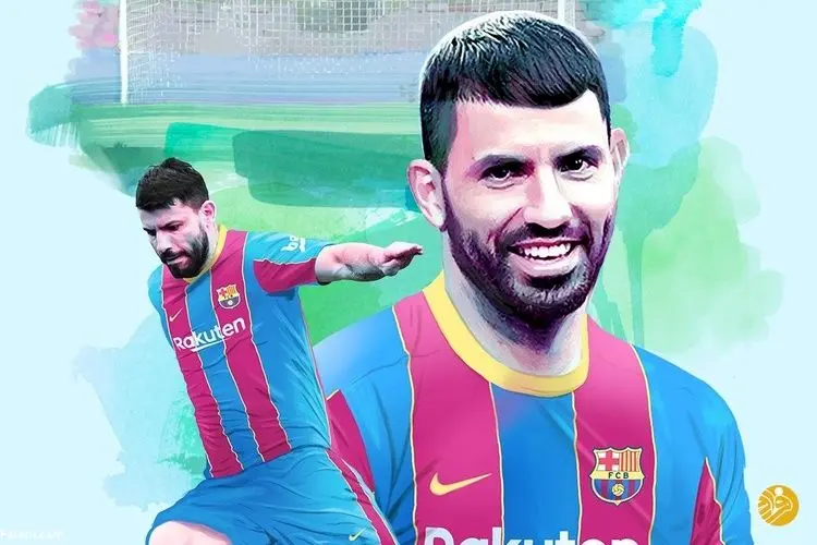 آگوئرو به بارسلونا پیوست