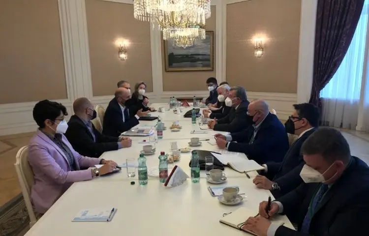 آرین طباطبایی به هیات آمریکایی در وین پیوست