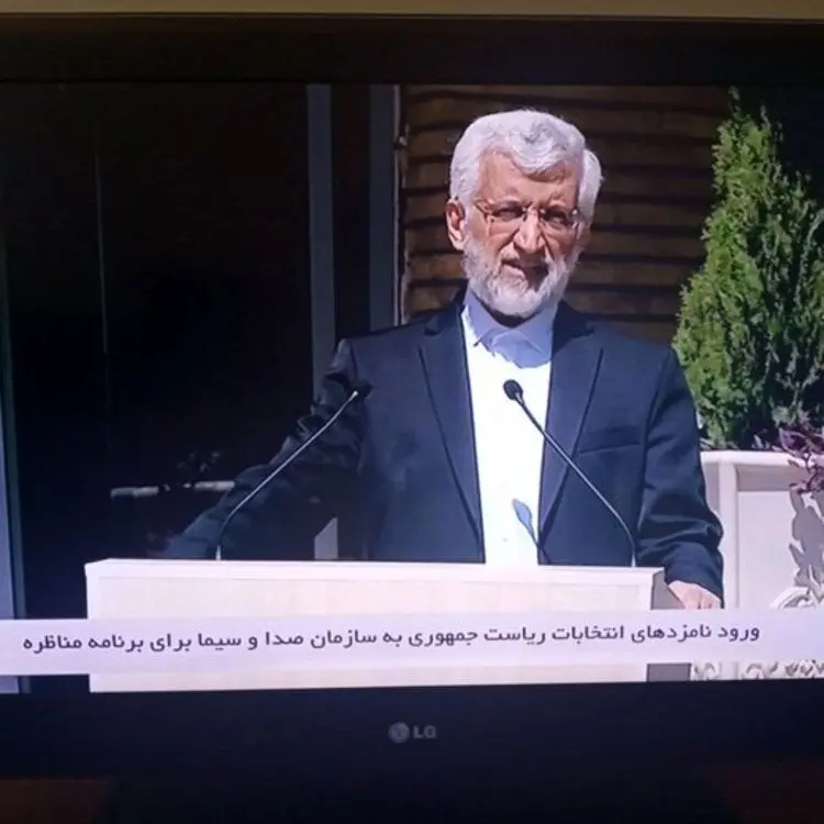 (تصاویر) سعید جلیلی با چه خودرویی به محل مناظرات آمد؟